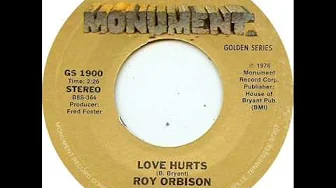 Roy Orbison - Love Hurts (1961) Roy Orbison - Love Hurts (1961)