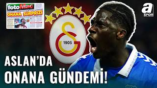 Galatasaraydan Orta Sahaya Dev Hamle Aslanda Hedef Amadou Onana