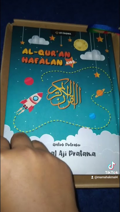 Terimakasih Al Quran custom kids At taqwa 🙏