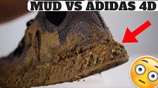 Cleaning MUDDY adidas 4D FUTURECRAFT TECHNOLOGY?! 😳