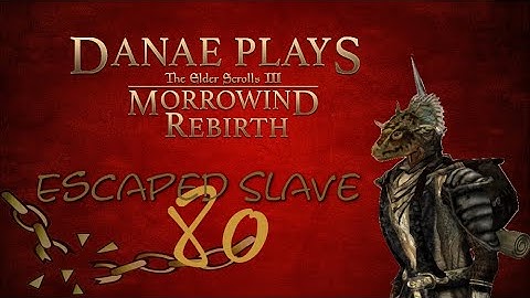 Morrowind Challenge: Escaped Slave 80