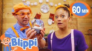 blippi and meekahs holiday snow globe mystery blippi educational videos for kids