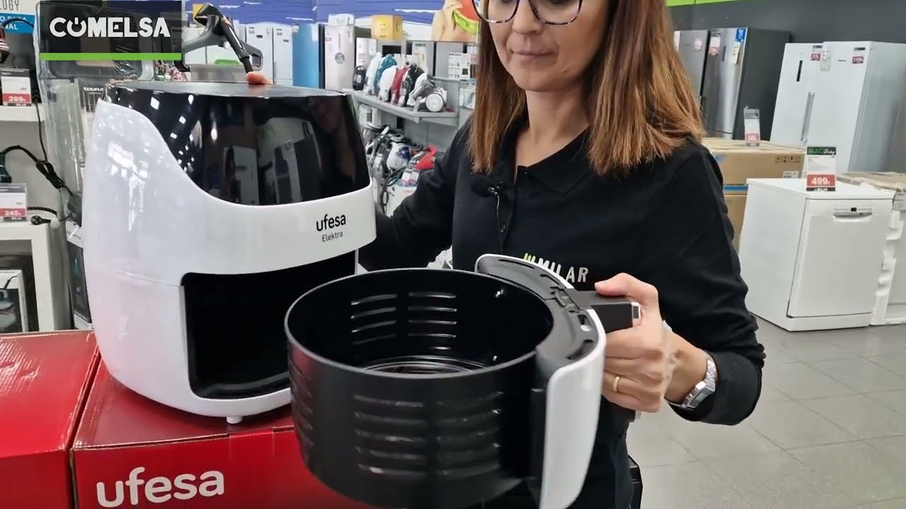 Ufesa Elektra Freidora de Aire 5L 1500 W Negra