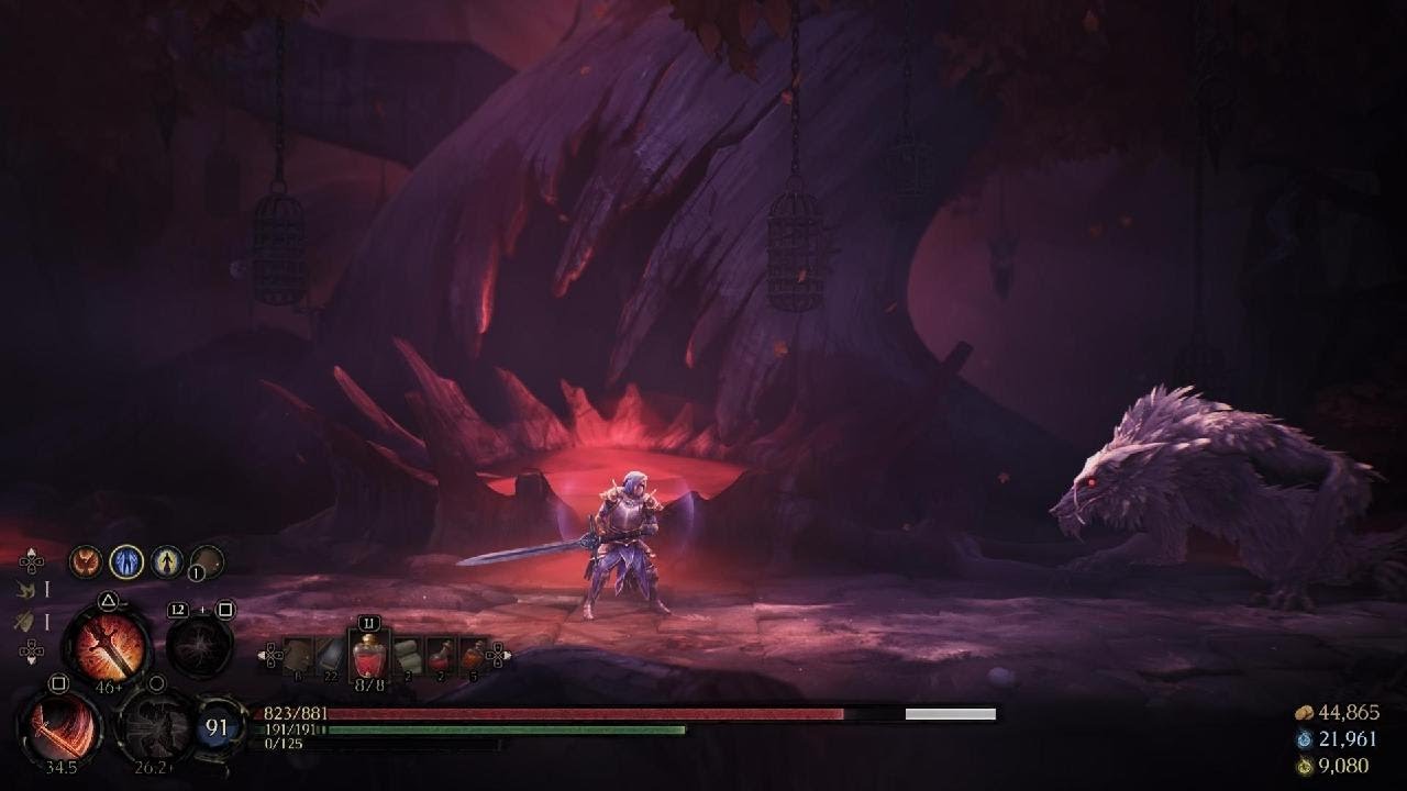 Mandragora: Whispers of the Witch Tree My Final Super Tanky High Damage Vanguard Build