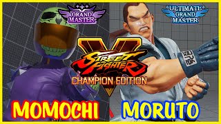 SFV CE ▶ 💫 Momochi (Akira) VS Moruto (Dan) 💫SF5💫 #StreetFighterV