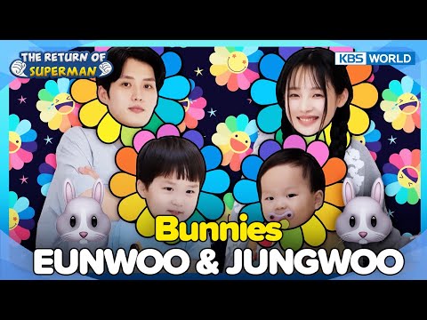 [ERDS] Eunwoo y Jungwoo como <strong>Bunnies</strong>🐰 [El Regreso de Superman] | KBS WORLD TV 241208