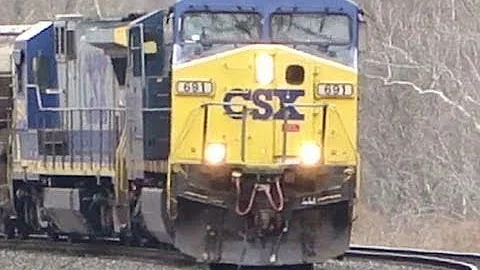 Three Different CSX Paint Schemes -