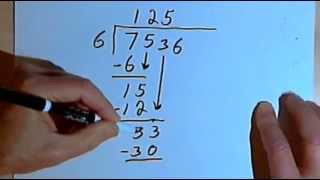 Long Division Dividing By A 1 Digit Number 127 2 10 Youtube