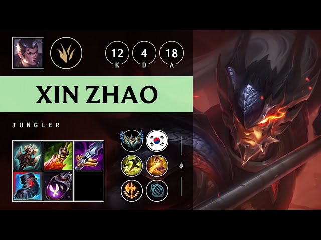 KohChangページ Xin Zhao Jungle vs Kindred - KR Challenger Patch 25.19 - YouTube