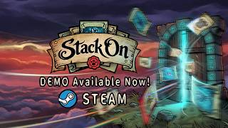 StackOn – Official Demo Gameplay Trailer | Card-Stacking Town Builder