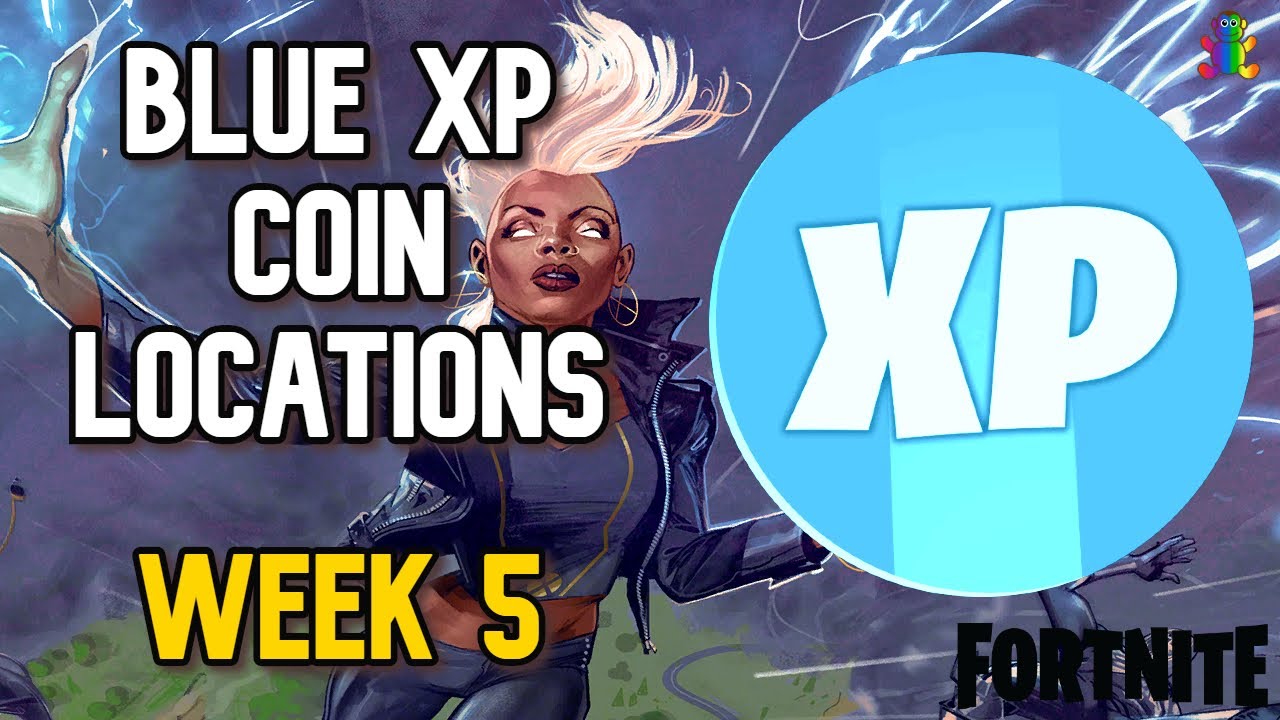 All BLUE XP COIN LOCATIONS IN FORTNITE SEASON 4 Chapter 2 (WEEK 5