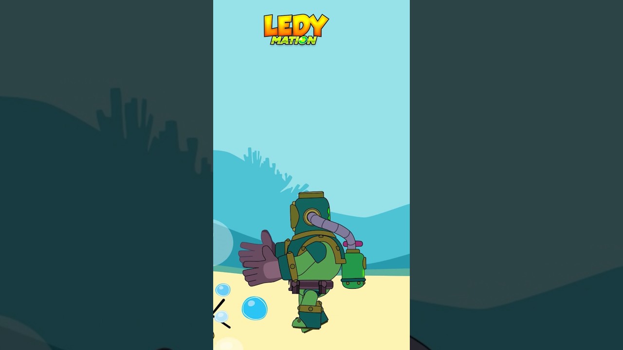 🤿👻НОВЫЙ СКИН РИКО ИЗ ПРИЗРАЧНОГО НЫРЯ 🤿👻Анимация Brawl Star | Сезон Brawl - O - wen - LEDYMATION