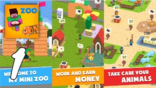 My Mini Craft Zoo: Idle Tycoon Gameplay Walkthrough #1 (Android, IOS) screenshot 4