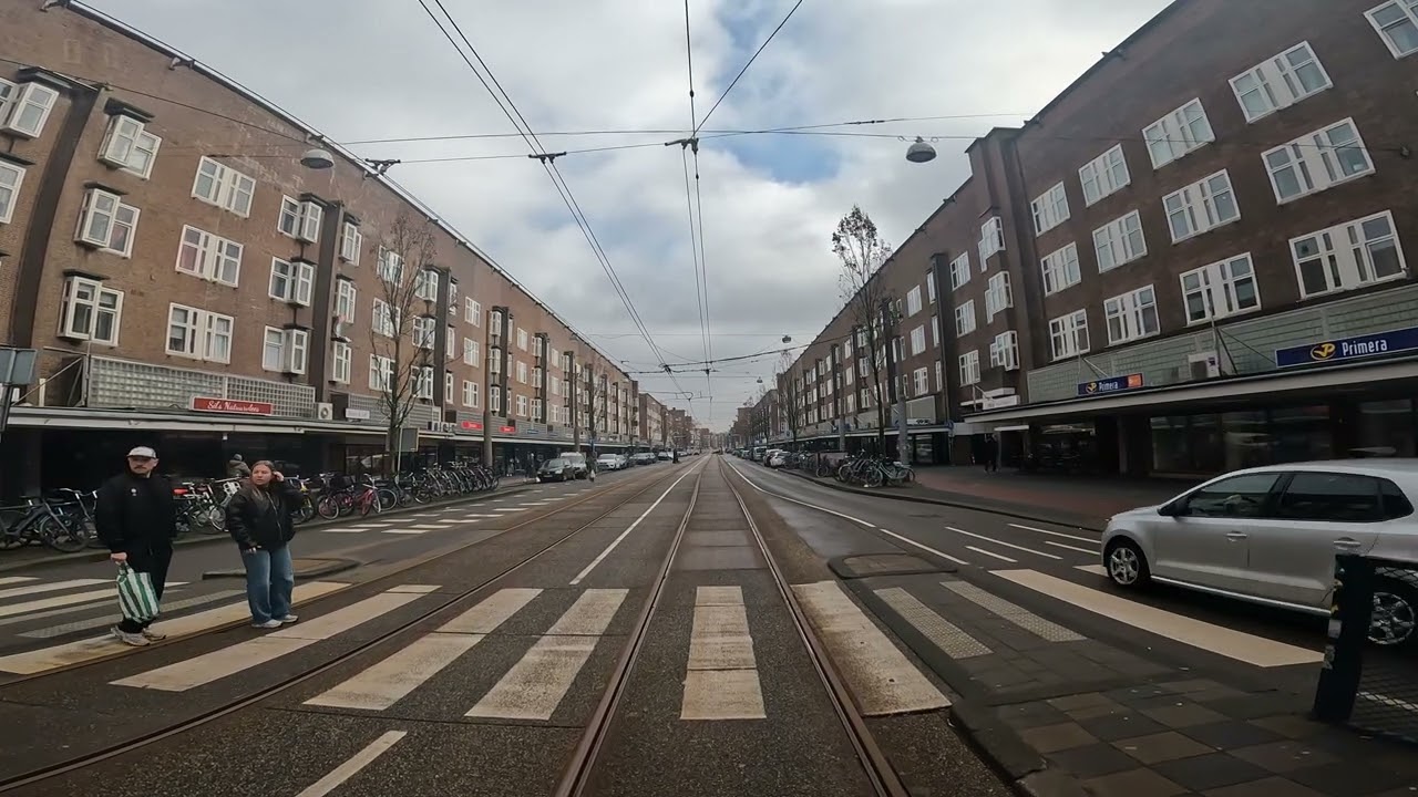 GVB Amsterdam | Tramlijn 13 Geuzenveld - Westergasfabriek v.v Combino | Februari 2025 | Oranje Loper