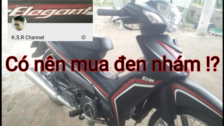 Có nên mua elegant 50cc