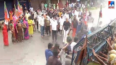 കെടി ജലീലിന്റെ രാജി ആവശ്യപ്പെട്ട് വൻ പ്രതിഷേധം; ലാത്തിച്ചാർജ്, ജലപീരങ്കി  K T Jaleel | E P Jayarajan