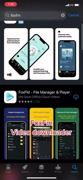 FoxFm   Video downloader for iPhone 📲 | video downloader | downloader app #for iPhone