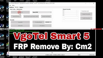 VgoTell Smart 5 FRP Remove By CM2 Dongle