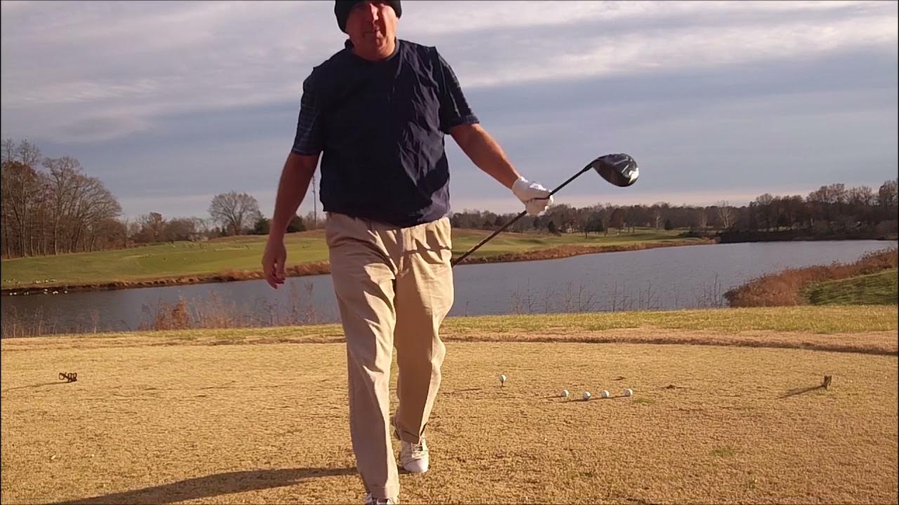 Rock Under the Top Golf Swing Right Armpit Out, Down, and to the Right