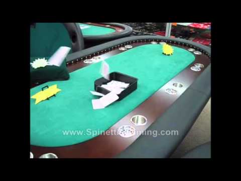 Shuffle Up and Deal Wheel-R-Dealer Automatic Card Dealer Poker Hand Operated *