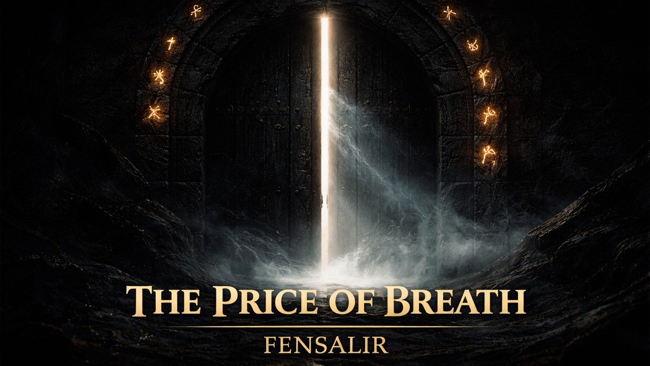 THE PRICE OF BREATH — FENSALIR | Viking Folk Metal (official Lyric Video)