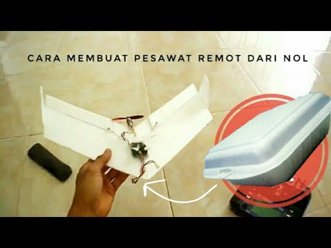 Cara membuat pesawat rc sederhana dari dinamo