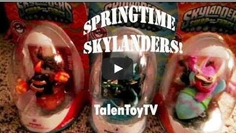Easter Skylanders! Springtime Trigger Happy, Fryno and Punk Shock