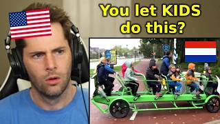 American Reacts to Why Dutch Parents Raise Happier Kids than the USA