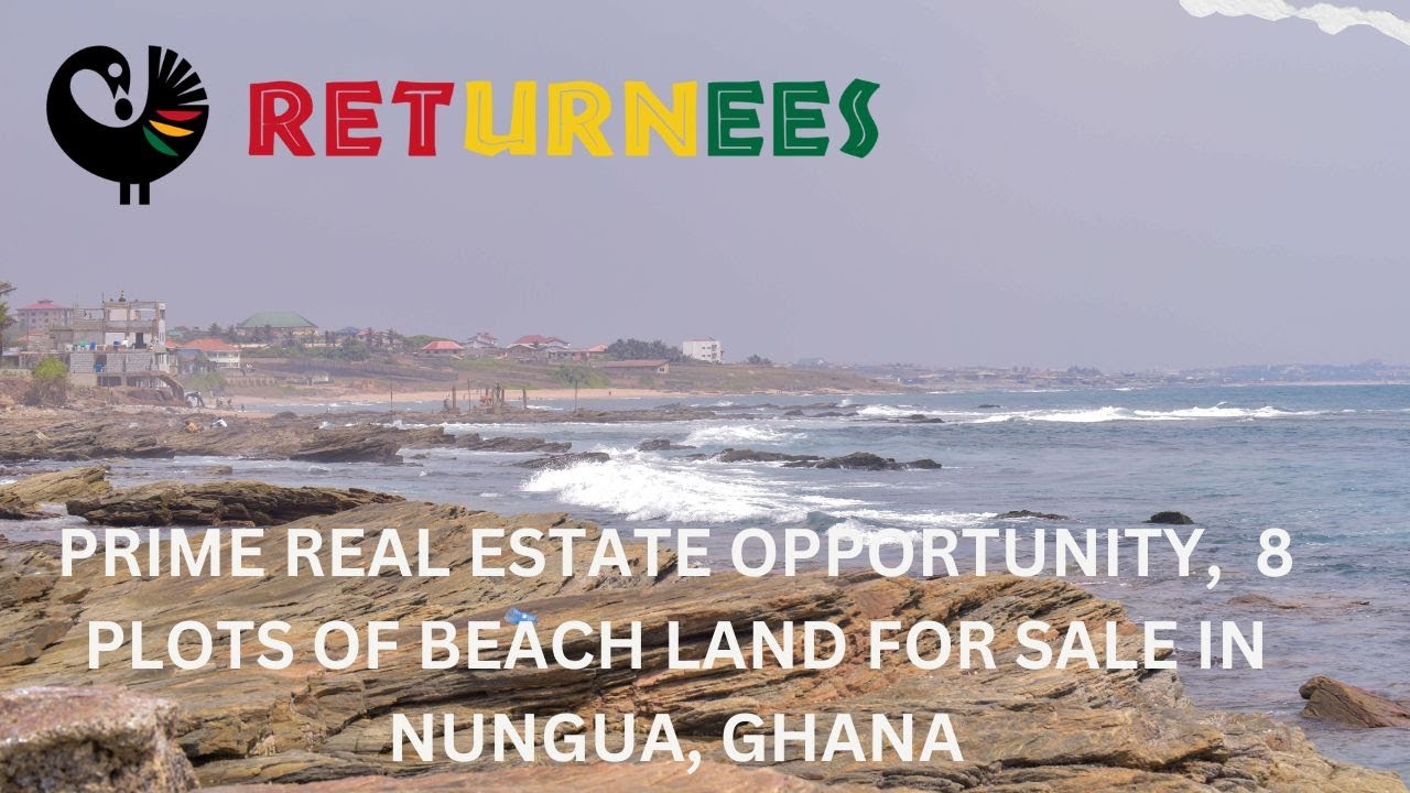Prime Real Estate Opportunity, 8 Plots of Beach Land for SALE in Nungua