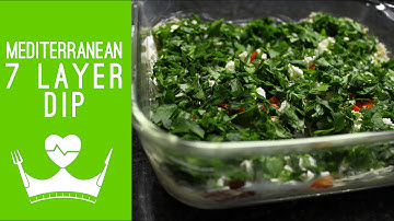 HOW TO MAKE MEDITERRANEAN 7 LAYER DIP | #FITFORAQUEEN | QUEEN SHIRIN