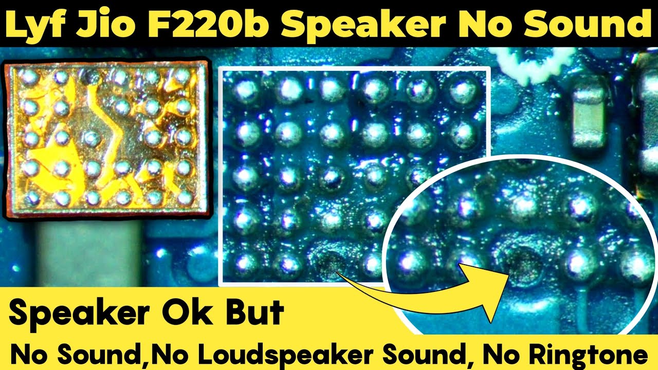Lyf Jio F220b No Sound Solution Jio F220b Sound Problem Jio Phone No Sound No Audio Problem