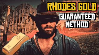 RDR2 - The True, Effective Way To Properly Get The Hidden Rhodes Gold Bar, Guaranteed