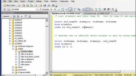 MEC SQL Fundamentals (09 of 13): SQL queries that sort, calculate, and use column aliases