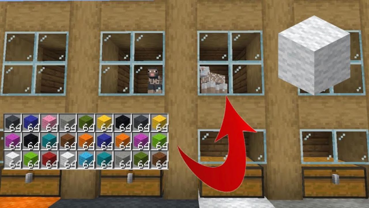 comment faire une farme a laine dans minecraft - YouTube