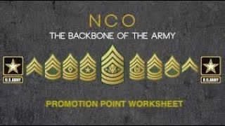 How to Get Promoted to Sergeant - US ARMY
