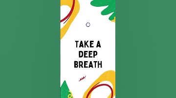 Stop scrolling & take a deep breath ❤️ #shorts