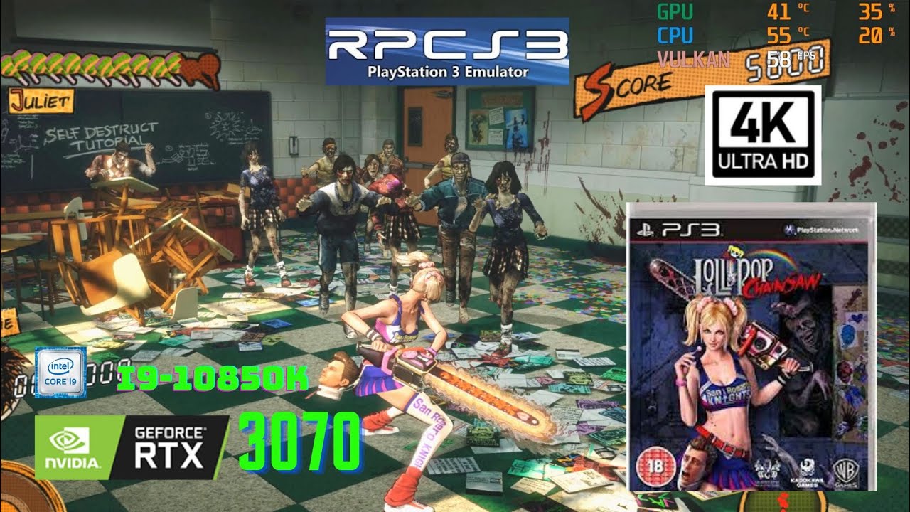 Lollipop Chainsaw PC Gameplay, RPCS3, Full Playable, PS3 Emulator, 4k60FPS