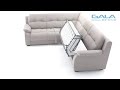 How to open the sofa bed - BELGIAN (Gala Collezione)