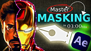 Master MASKING in 3 Minutes in AFTER EFFECTS / Premiere Pro in HINDI