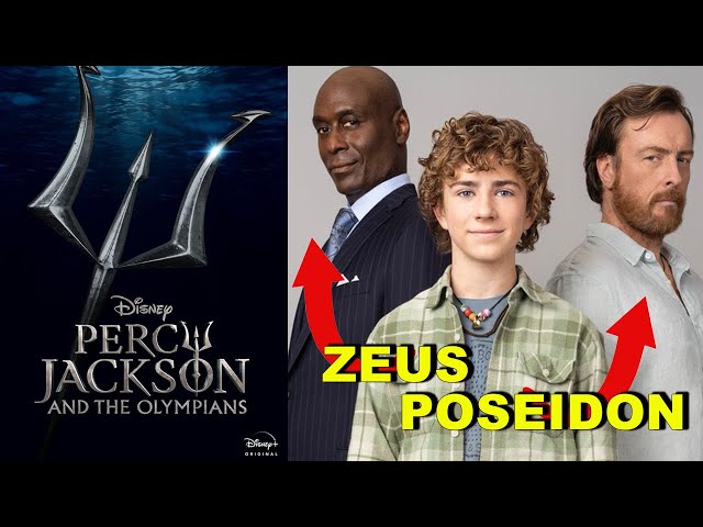 Percy Jackson: série do Disney+ anuncia atores de Zeus e Poseidon