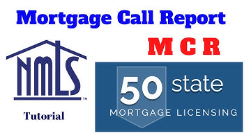 How to File an MCR in NMLS - Instructional Video