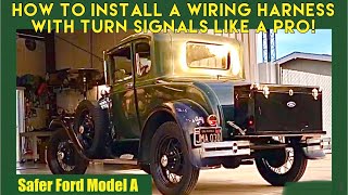 How to install new wiring and turn signals in a 1930 Ford Model A to make it safe to drive today!