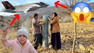 DIRA Family in the Farm and an Unexpected Encounter! Fighter Jet Spotted Over DOORA ✈️🚜