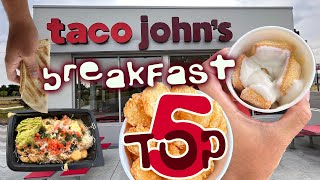 Best Taco John's Breakfast Items #Godsblessings #thecookincamper #zenatheglampercamper