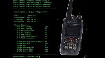 Kenwood TH-D74: Using Hamlib and rigctrl