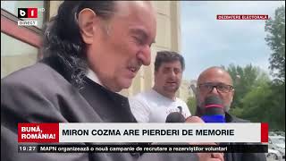 Cozma s-a certat cu jurnaliștii și a sărit să bată o victimă a Mineriadei: „Nu a existat Mineriadă.