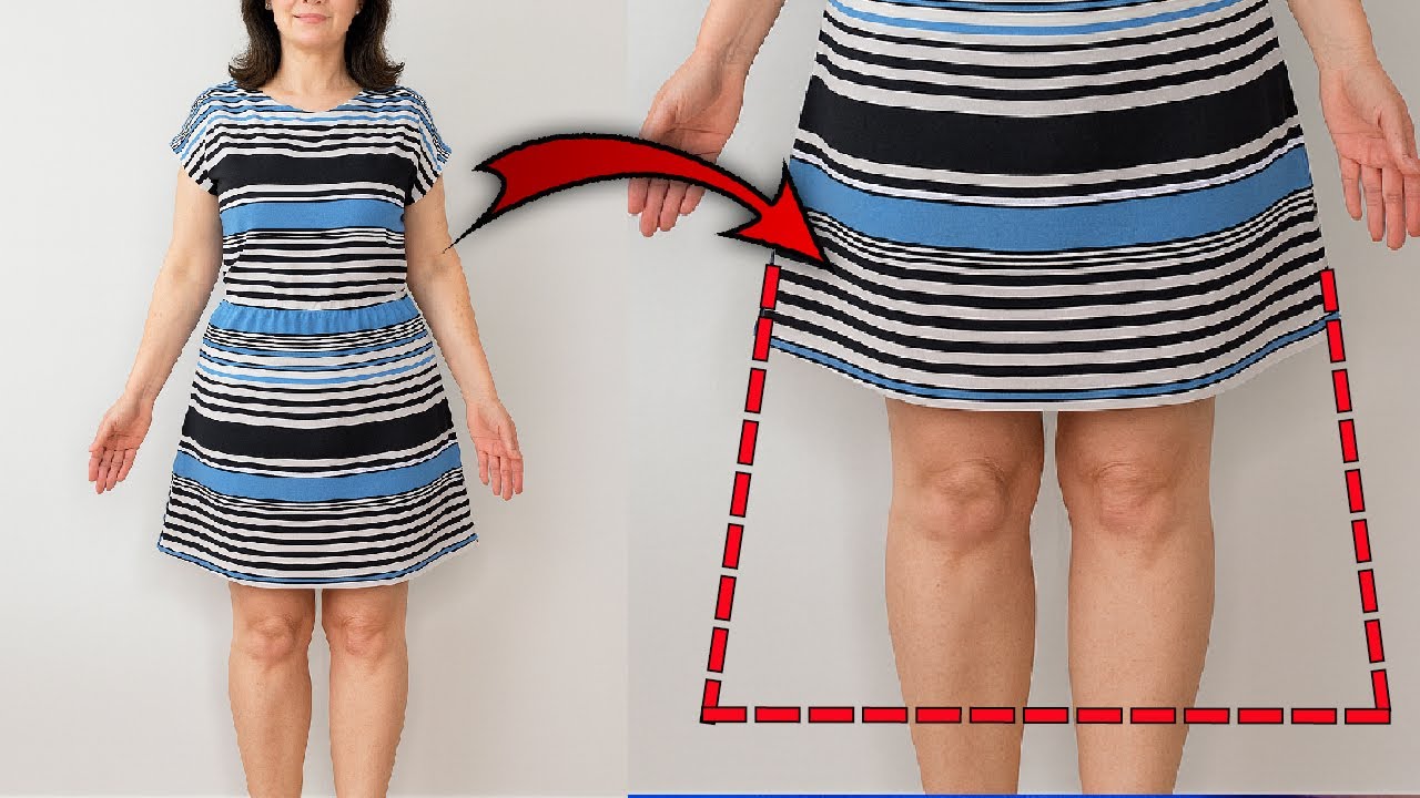 How to Lengthen a Dress or Skirt by 20 cm | Clothing Repair Hacks How to Lengthen a Dress or Skirt by 20 cm | Clothing Repair Hacks