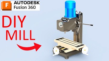 my Homemade MILLING MACHINE [design]