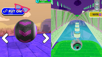 Going Balls Speedrun Challenge Vs Reverse Balls Speedrun Walkthrough Gameplay