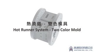 ANNTONG映通 - 雙色模具動畫Hot Runner System - Two Color Mold Animation